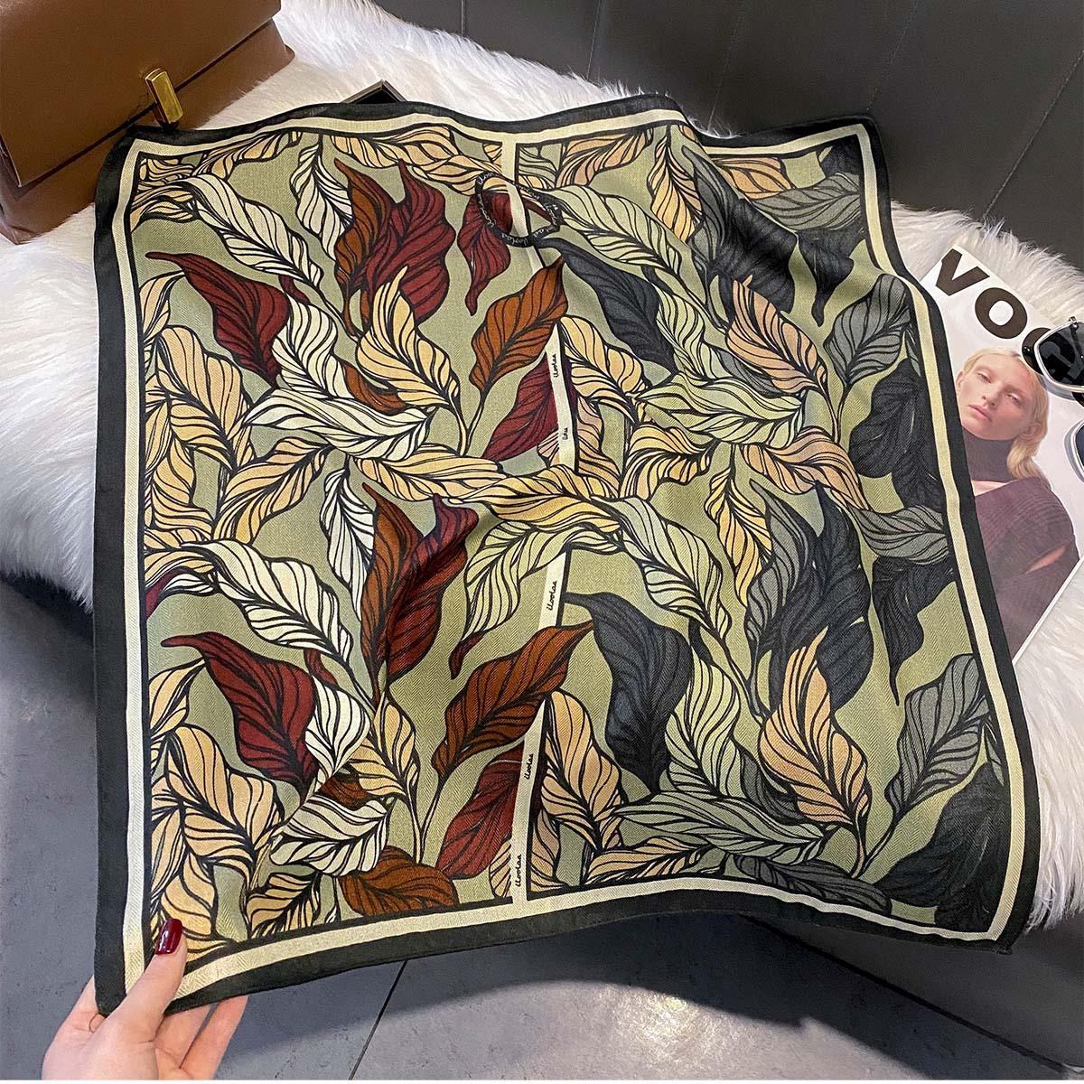 Retro Oil Painting Print Head Scarf for Women Wraps Cotton Feel Hijab Warm Spring Autumn Soft Square Foulard Bandana Neckerchief 65x65cm
Retro Oil Painting Print Head Scarf for Women Wraps Cotton Feel Hijab Warm Spring Autumn Soft Square Foulard Bandana Neckerchief 65x65cm