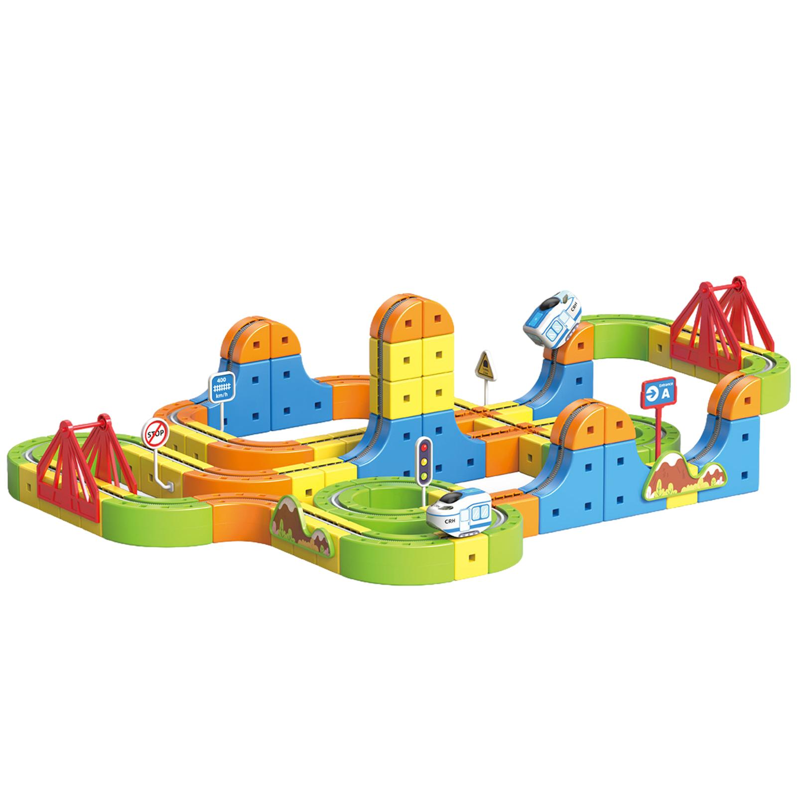 Electric Magnetic Track Set with Anti-Gravity Vehicles 100+ Pieces STEM Building Toys DIY Railway Toy Gift Box For Kids Gift
Electric Magnetic Track Set with Anti-Gravity Vehicles 100+ Pieces STEM Building Toys DIY Railway Toy Gift Box For Kids Gift