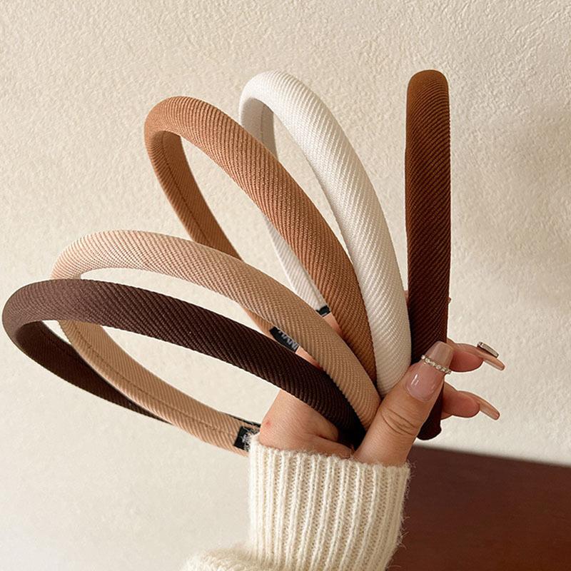 1.5cm Simple Women Girls Headbands Twill Cloth Sponge Padded Hairbands for Lady Girls Casual Shopping Dress Up Head Wears
1.5cm Simple Women Girls Headbands Twill Cloth Sponge Padded Hairbands for Lady Girls Casual Shopping Dress Up Head Wears