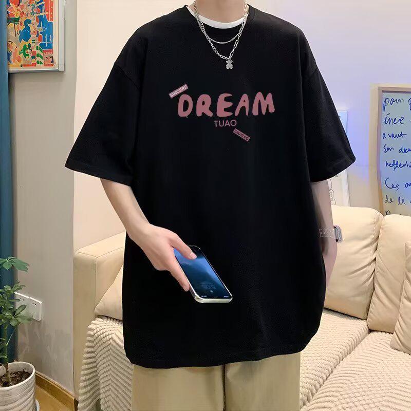 Summer Men s Korean Style Loose Fit Printed T-Shirt: Trendy Short Sleeve Plus Size 3XL
Summer Men s Korean Style Loose Fit Printed T-Shirt: Trendy Short Sleeve Plus Size 3XL