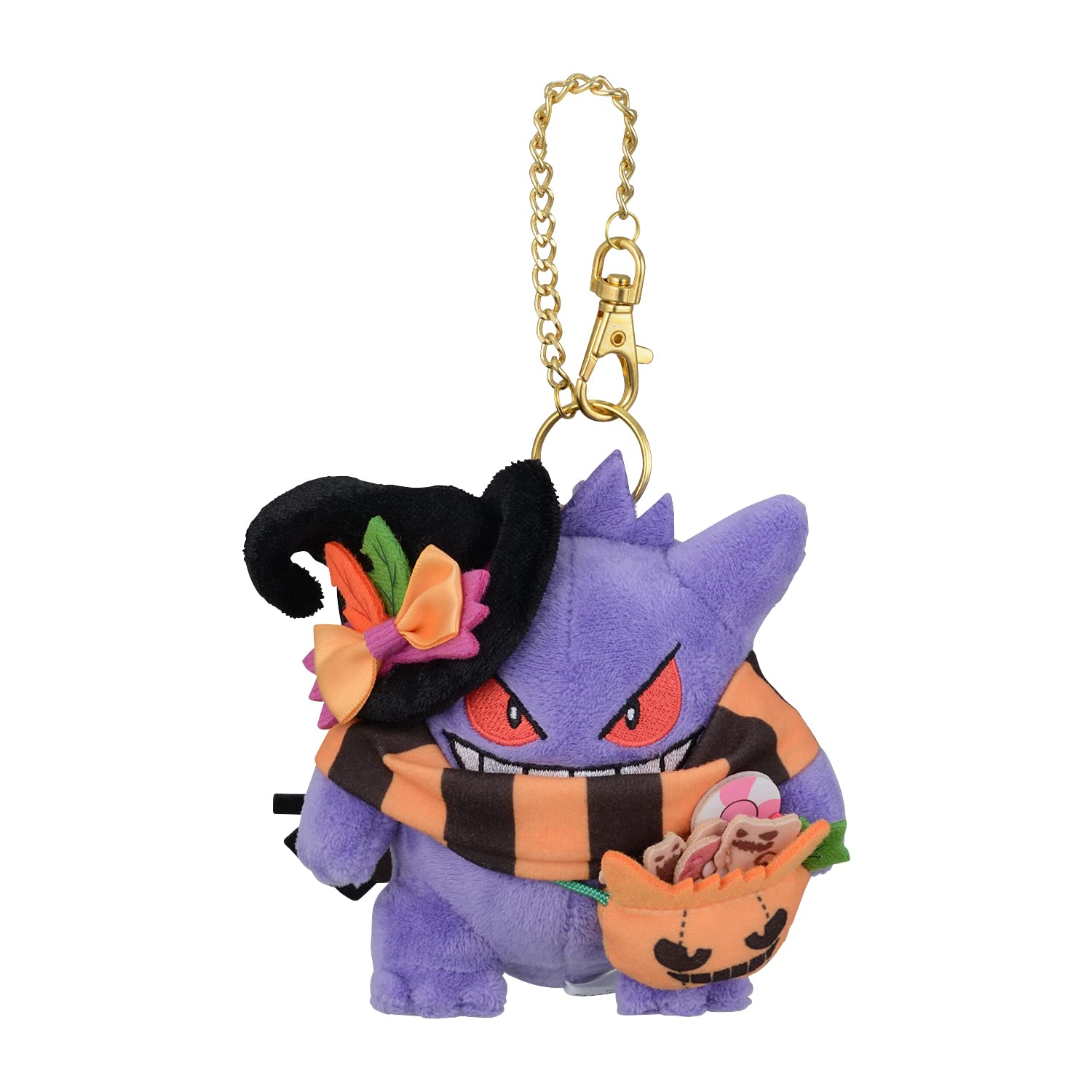 Оригинальный талисман Pokemon Center Halloween Harvest Festival Gengar 11.5×12×9(В×Ш×Г:см)
Оригинальный талисман Pokemon Center Halloween Harvest Festival Gengar 11.5×12×9(В×Ш×Г:см)