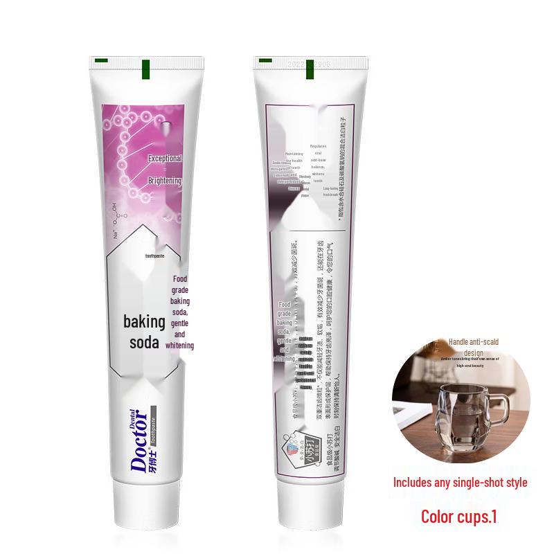 Dr. Dentist Multi-Benefit Whitening Toothpaste
Dr. Dentist Multi-Benefit Whitening Toothpaste