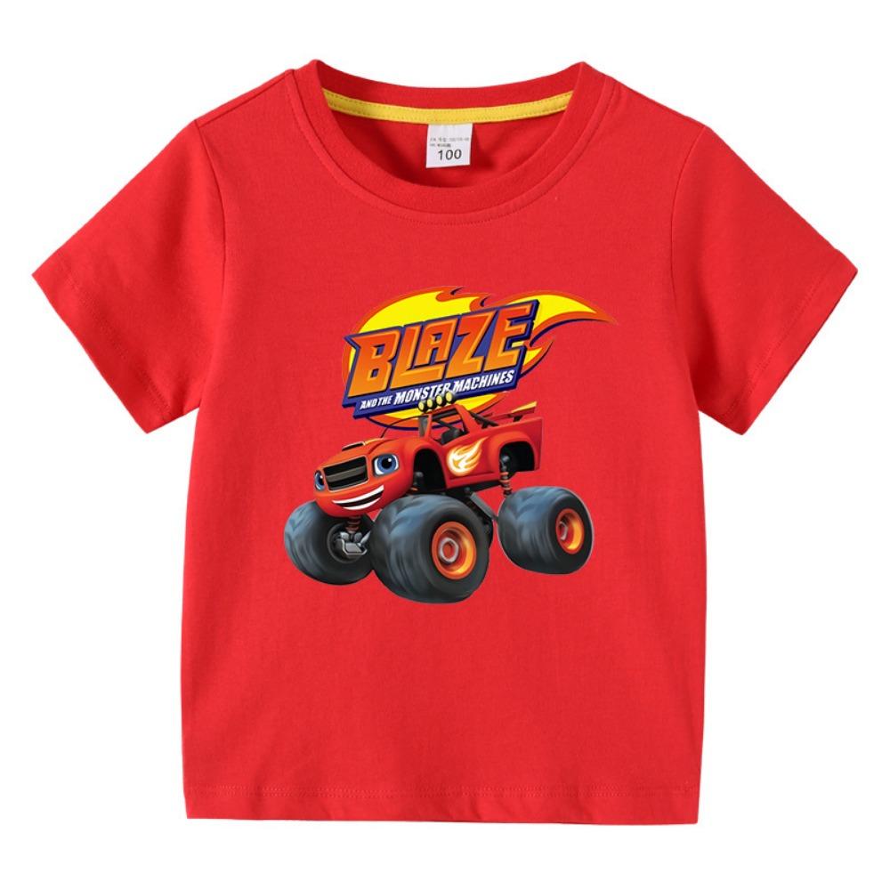 Blaze And The Monster Machines Cartoon Kids Funny T-Shirts Baby Boys Cool Summer T Shirt Children Tops Girls Clothes 1-10Y 110
Blaze And The Monster Machines Cartoon Kids Funny T-Shirts Baby Boys Cool Summer T Shirt Children Tops Girls Clothes 1-10Y 110
