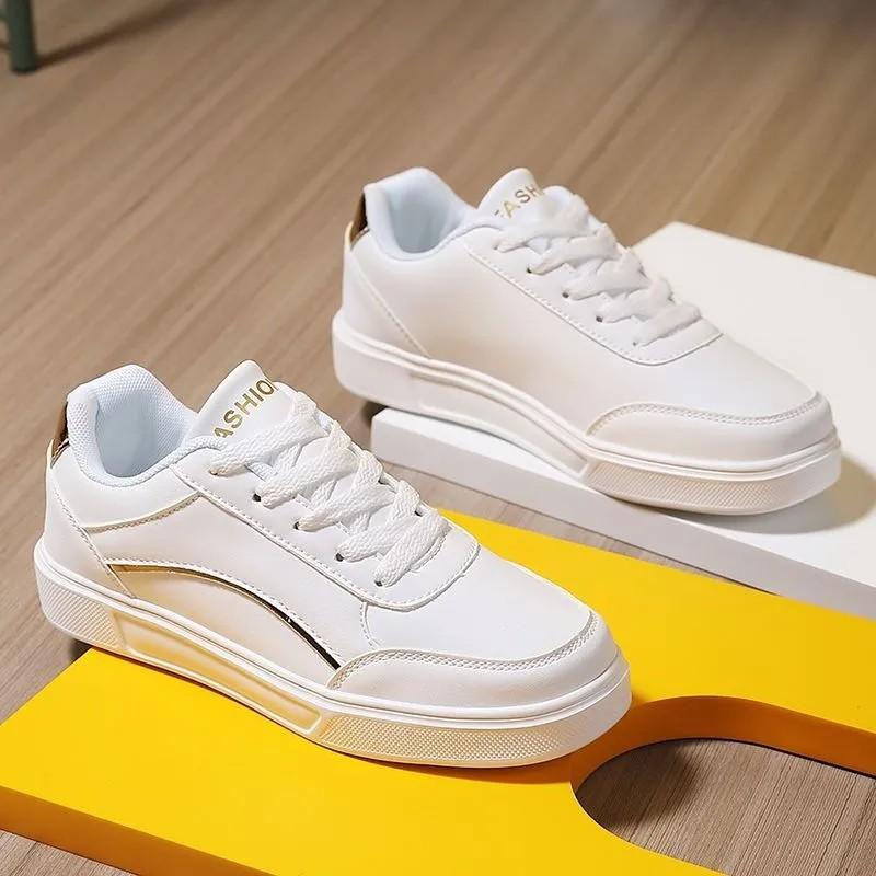 Casual shoes women s shoes spring new board shoes women s shoes breathable leather white shoes trendy versatile single shoes 43 золотий
Casual shoes women s shoes spring new board shoes women s shoes breathable leather white shoes trendy versatile single shoes 43 золотий