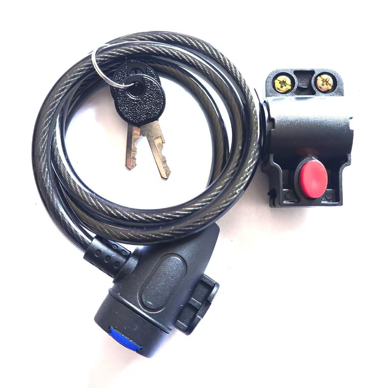 Portable Steel Wire Password Lock for Bikes, Scooters, and Strollers Without Frame Lock
Portable Steel Wire Password Lock for Bikes, Scooters, and Strollers Without Frame Lock