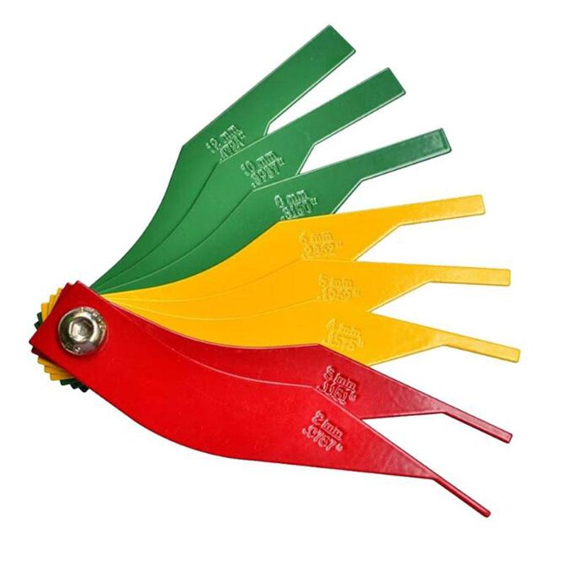 Brake Lining Thickness Gauge, Steel Automotive Brake Pad Measuring Tool, Disc And Drum Brake Lining Gauge Set Pack of 1
Brake Lining Thickness Gauge, Steel Automotive Brake Pad Measuring Tool, Disc And Drum Brake Lining Gauge Set Pack of 1