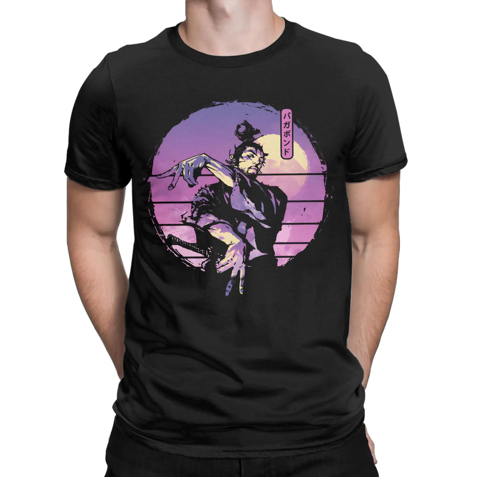 Musashi Vagabond Manga Samurai Miyamoto T Shirts for Men Cotton Vintage T-Shirts Round Neck Tee Shirt Short Sleeve Tops 5XL 6XL S чёрный
Musashi Vagabond Manga Samurai Miyamoto T Shirts for Men Cotton Vintage T-Shirts Round Neck Tee Shirt Short Sleeve Tops 5XL 6XL S чёрный
