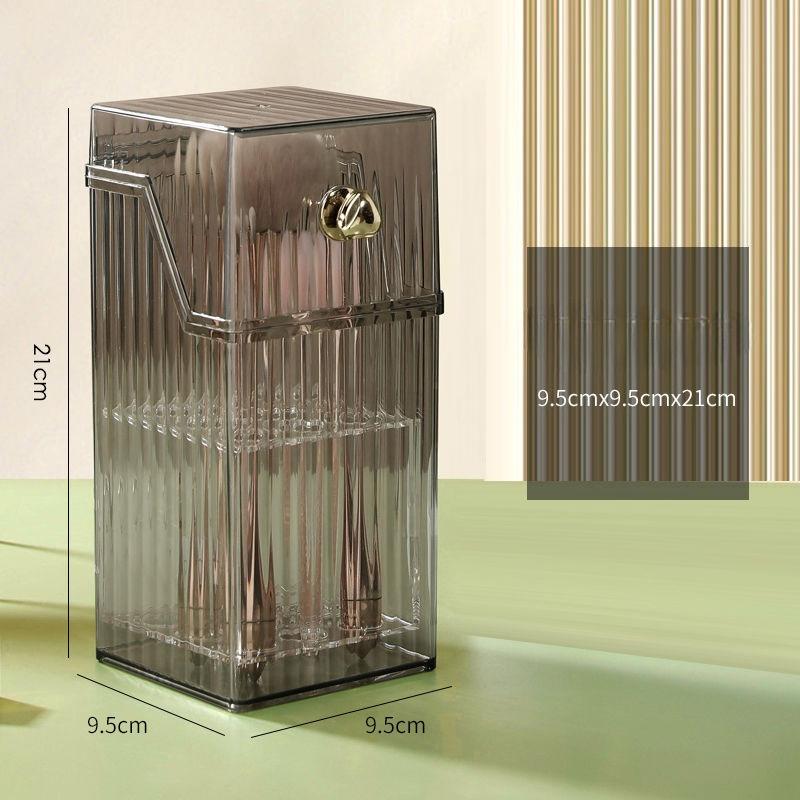 Dust-proof Makeup Brush Storage Pen Holder Eyebrow Pencil Organizer with Cover Pearl Light Luxury Dressing Table Home Decoration
Dust-proof Makeup Brush Storage Pen Holder Eyebrow Pencil Organizer with Cover Pearl Light Luxury Dressing Table Home Decoration