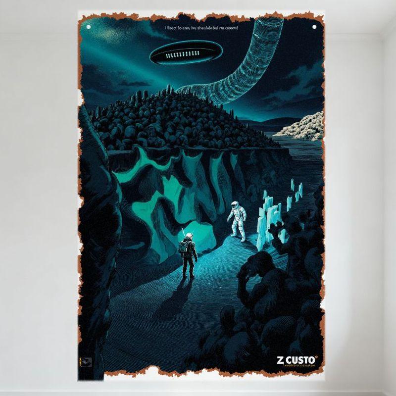 Науково-фантастичний Ретро Металевий Бляшаний Знак Боюся, ми могли недооцінити нашого ворога Планета Прибульців Астронавти Космічний Корабель Червоточина Істоти 20x30cm(7.8x11.8inch)
Науково-фантастичний Ретро Металевий Бляшаний Знак Боюся, ми могли недооцінити нашого ворога Планета Прибульців Астронавти Космічний Корабель Червоточина Істоти 20x30cm(7.8x11.8inch)