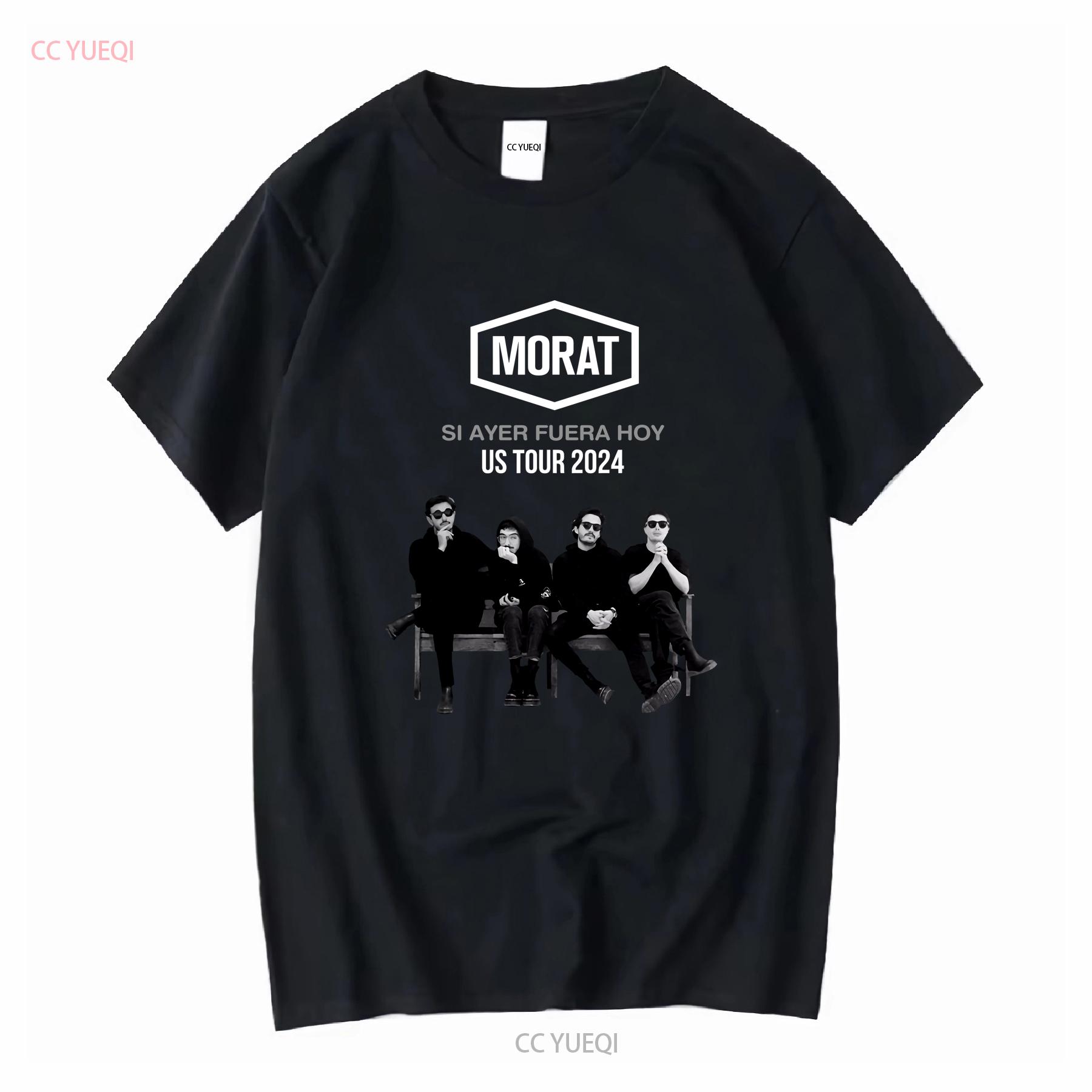 Morat Si Ayer Fuera Hoy US Tour 2024 T Shirt All Size S 5XL long or short sleeves vintage Washed Soft Versatile 4XL
Morat Si Ayer Fuera Hoy US Tour 2024 T Shirt All Size S 5XL long or short sleeves vintage Washed Soft Versatile 4XL