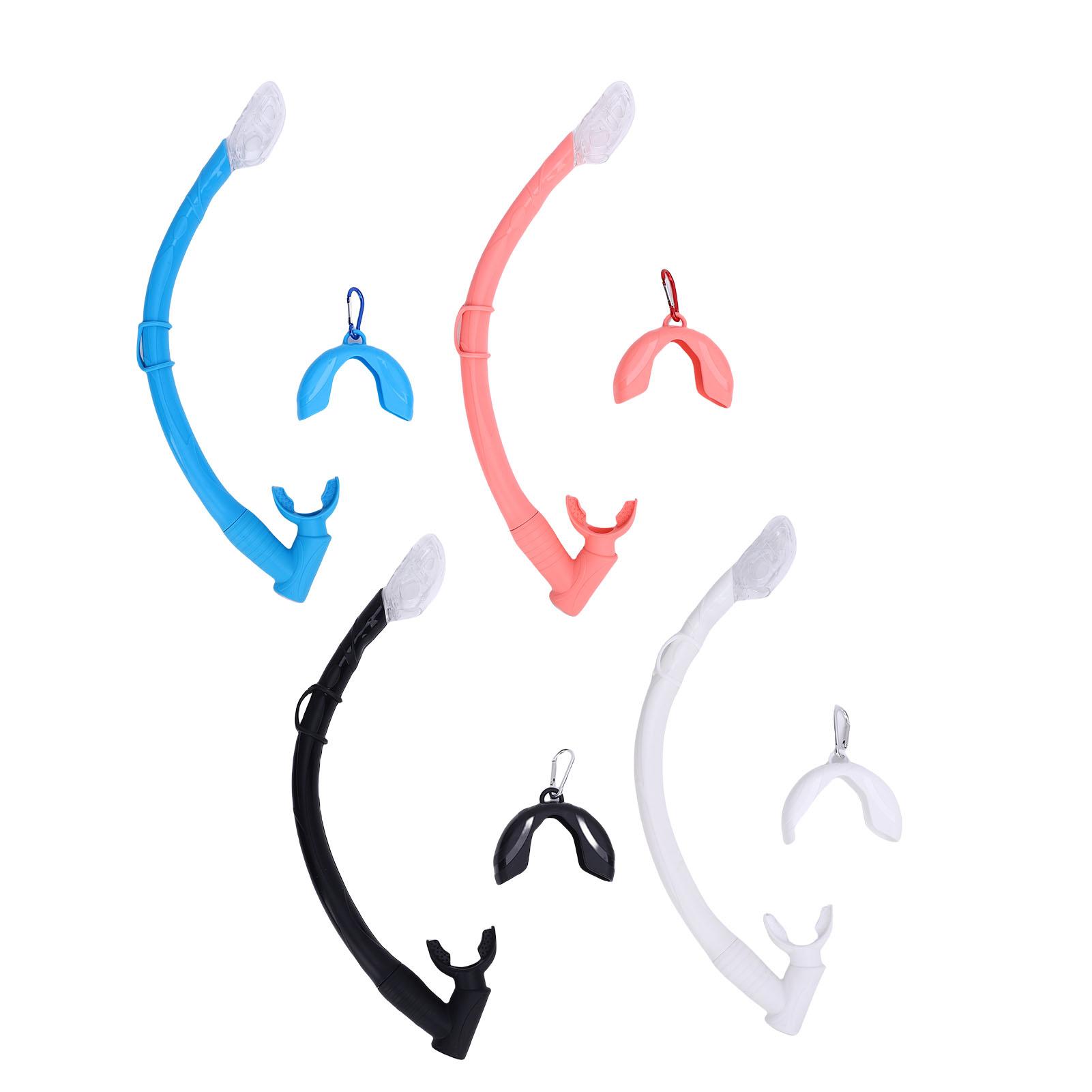 Freediving Snorkel 2 in 1 Silicone Streamlined Soft Flexible Roll Up Folding Snorkel Tube for Scuba Pink
Freediving Snorkel 2 in 1 Silicone Streamlined Soft Flexible Roll Up Folding Snorkel Tube for Scuba Pink