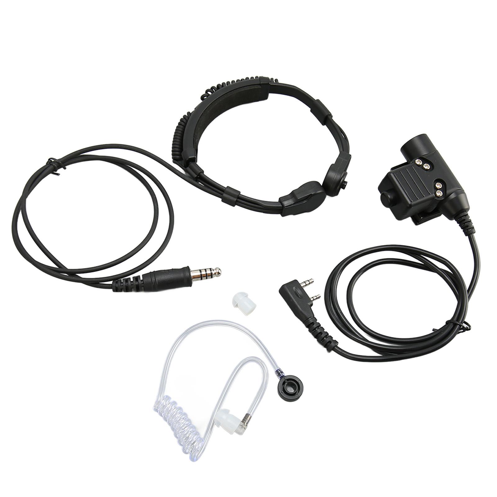 Гарнитура с микрофоном для горла, телескопическая, двухсторонняя, с наушником U94 PTT для Baofeng UV 5R BF 888S BF
Гарнитура с микрофоном для горла, телескопическая, двухсторонняя, с наушником U94 PTT для Baofeng UV 5R BF 888S BF