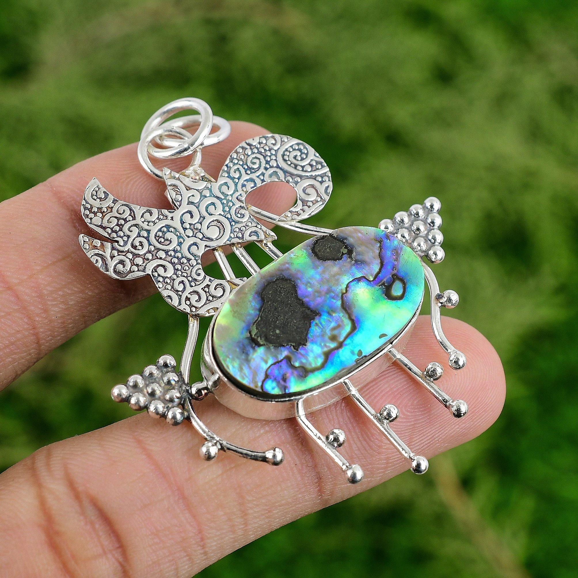 Daughters Day Sale Oval Abalone Shell Stone 925 Silver Bezel Birthday Pendant
Daughters Day Sale Oval Abalone Shell Stone 925 Silver Bezel Birthday Pendant