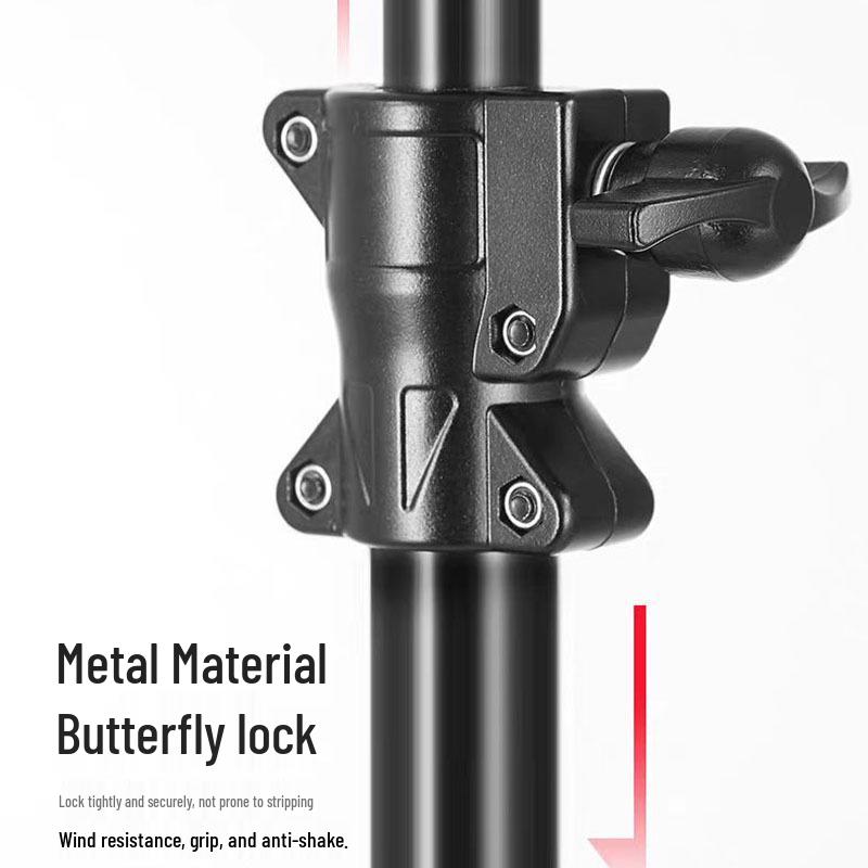 4.8m Aluminum Alloy Butterfly Light Stand for Photography & Film
4.8m Aluminum Alloy Butterfly Light Stand for Photography & Film