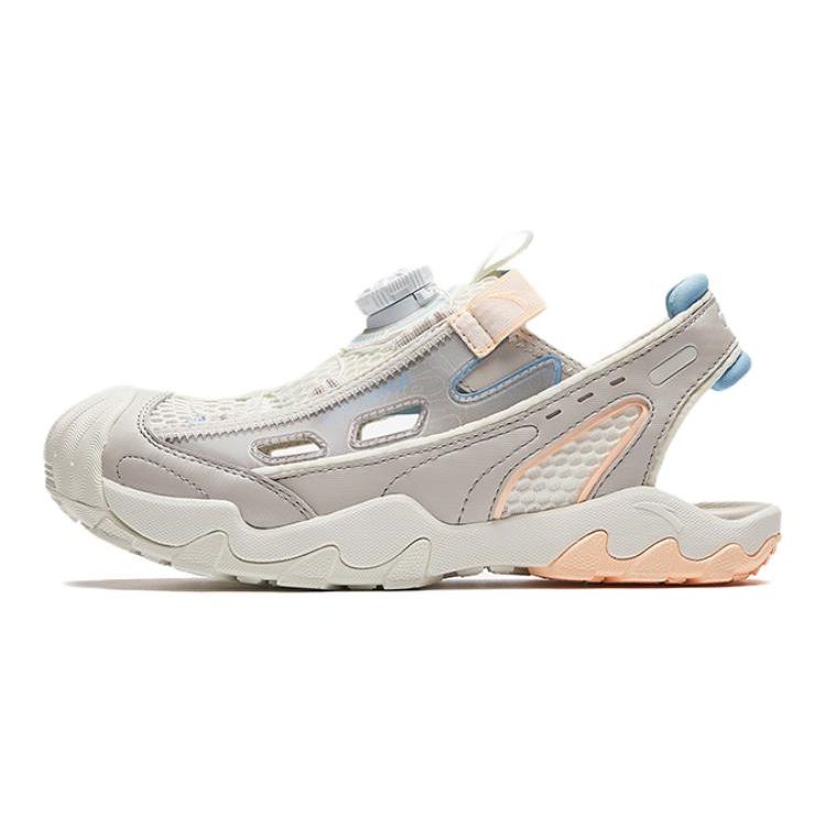 Anta Kids Adjustable Toe Cap Non-Slip Durable Sandals Kids sandals White Gray A322426953-2 34
Anta Kids Adjustable Toe Cap Non-Slip Durable Sandals Kids sandals White Gray A322426953-2 34