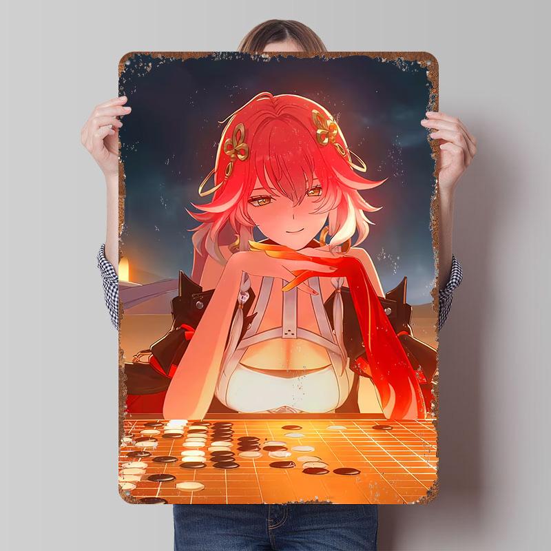 Anime Girl Playing Go Game Printed Poster Customized Wall Art Retro Vintage Metal Tin Signs for Bedroom Decoration Room Man Cave 7.9x11.8In(20x30cm)
Anime Girl Playing Go Game Printed Poster Customized Wall Art Retro Vintage Metal Tin Signs for Bedroom Decoration Room Man Cave 7.9x11.8In(20x30cm)