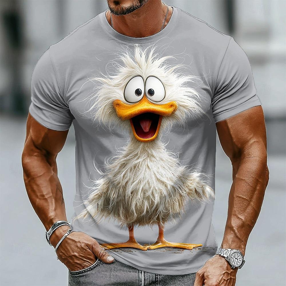 Men s Animal Funny Duck T Shirt Short Sleeve T shirt 3D Print Crew Neck Shirt Exaggerated Designer XL
Men s Animal Funny Duck T Shirt Short Sleeve T shirt 3D Print Crew Neck Shirt Exaggerated Designer XL