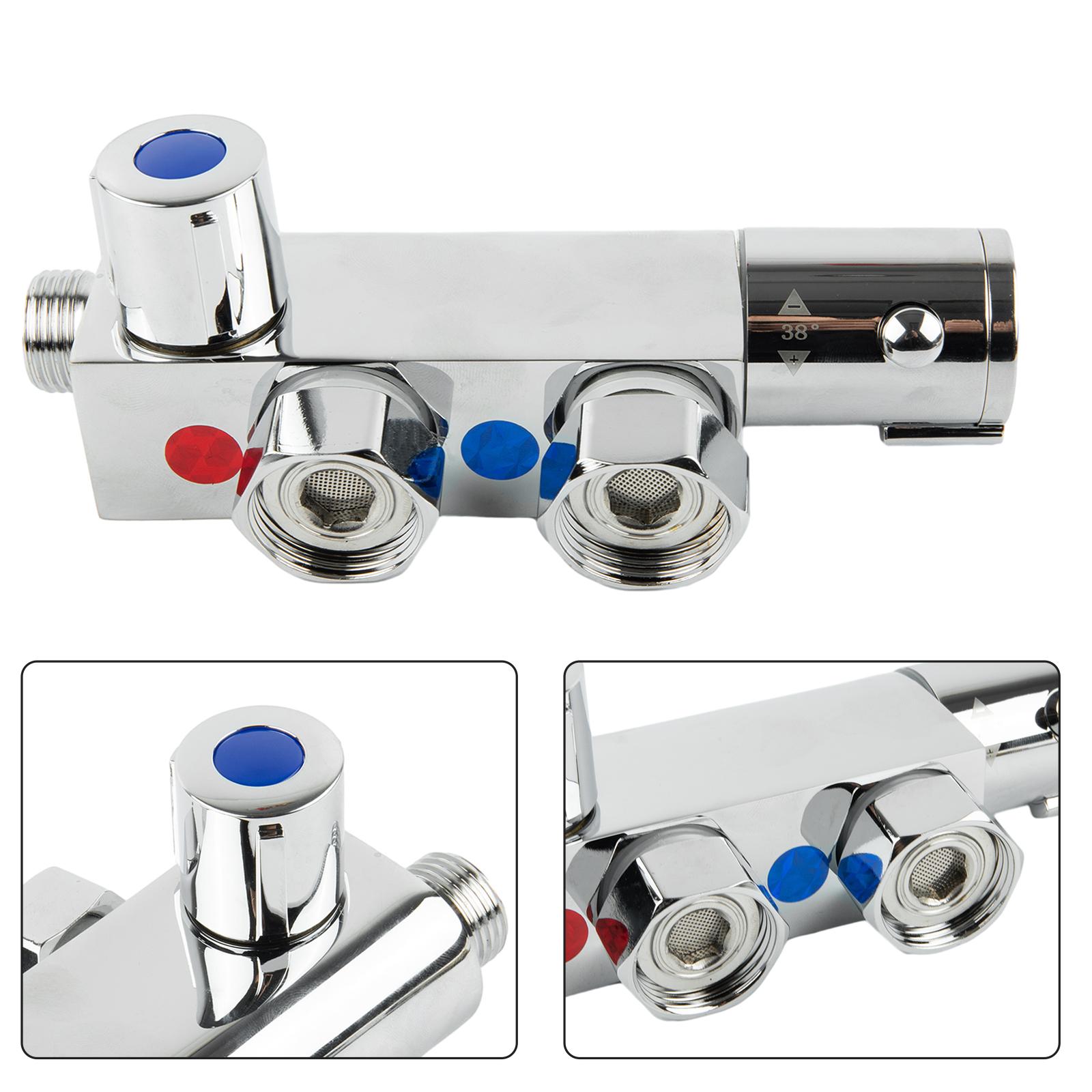 Bath Supplies Shower Mixer Valve 1 2 Hot Brass Cold Connectors For High Shower Mixer Valve Controlled Temperature China Mainland
Bath Supplies Shower Mixer Valve 1 2 Hot Brass Cold Connectors For High Shower Mixer Valve Controlled Temperature China Mainland
