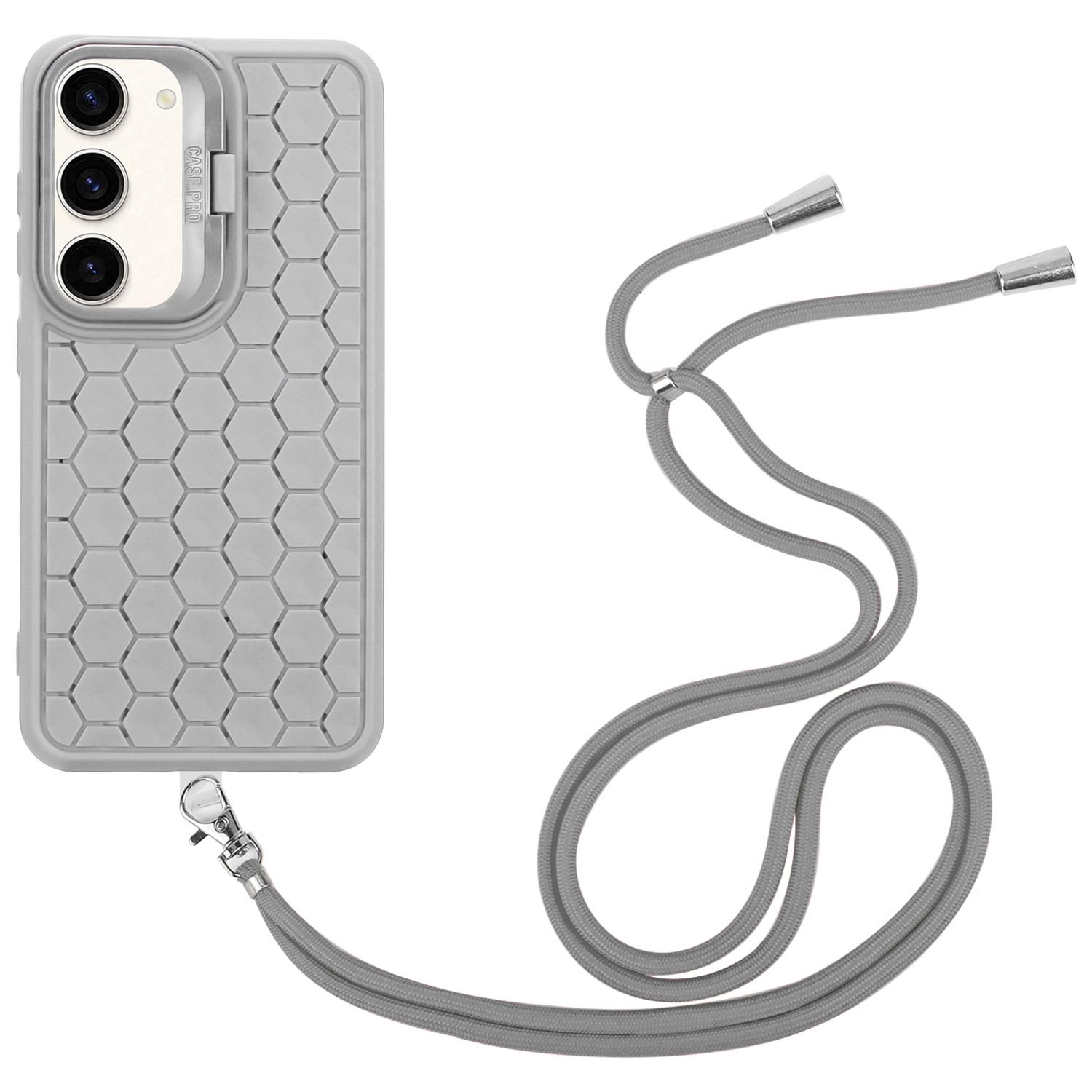 For Samsung Galaxy S23 Magnetic Case Heat Dissipation TPU Crossbody Phone Cover with Kickstand Grey
For Samsung Galaxy S23 Magnetic Case Heat Dissipation TPU Crossbody Phone Cover with Kickstand Grey