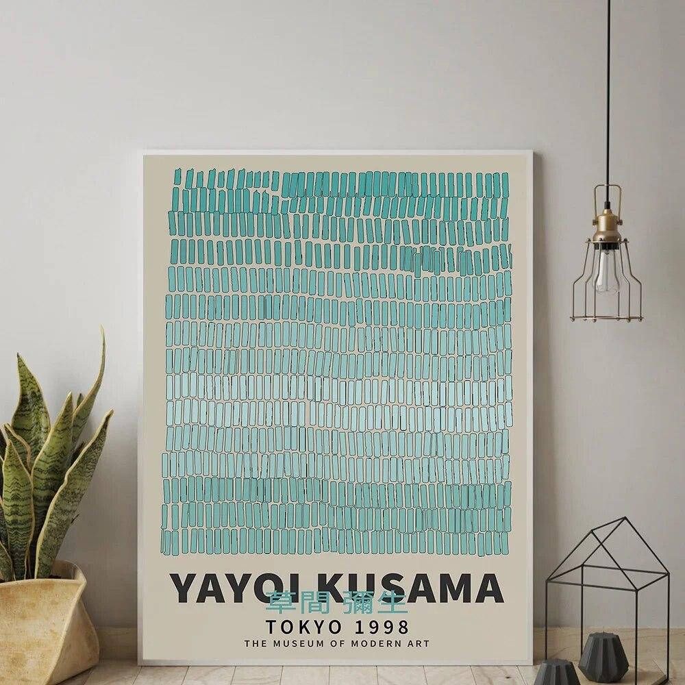 Yayoi Kusama Accumulatıon of Stamps Poster Abstract Nordic Prints Mid Century Canvas Painting Wall Art Picture Living Room Decor
Yayoi Kusama Accumulatıon of Stamps Poster Abstract Nordic Prints Mid Century Canvas Painting Wall Art Picture Living Room Decor