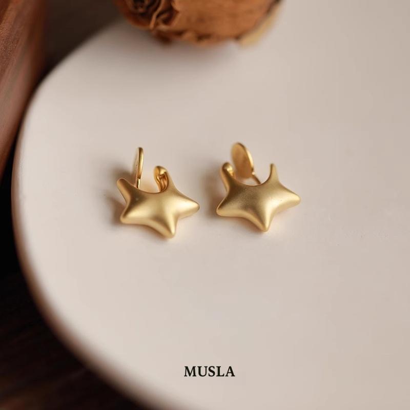 Musla Design Jewelry Star Cilp Earrings Fashion Stud Earrings For Women Clip Earrings золотистий
Musla Design Jewelry Star Cilp Earrings Fashion Stud Earrings For Women Clip Earrings золотистий