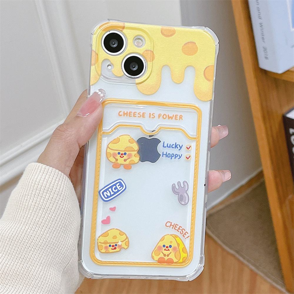 Adorable Cheese Expression Phone Case for iPhone 11/12, XR/XS Max - Card Holder iPhone 11 прозрачный
Adorable Cheese Expression Phone Case for iPhone 11/12, XR/XS Max - Card Holder iPhone 11 прозрачный