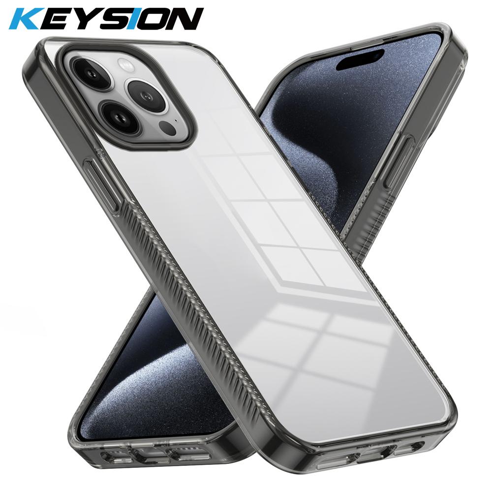 KEYSION Transparent Case for iPhone 14 Pro Max Soft TPU+PC Anti-slip HD Clear Shockproof Phone Cover for iPhone 13 Pro Max for iPhone 13 Pro Max чистий
KEYSION Transparent Case for iPhone 14 Pro Max Soft TPU+PC Anti-slip HD Clear Shockproof Phone Cover for iPhone 13 Pro Max for iPhone 13 Pro Max чистий
