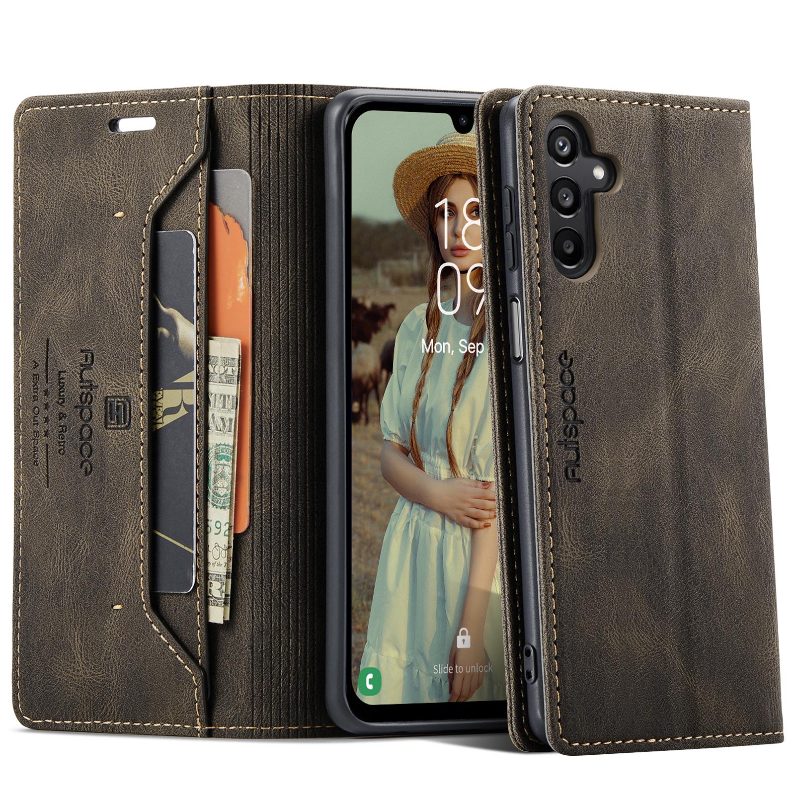 Для Samsung Galaxy A15 5G/Galaxy A15 4G Чохол-гаманець AUTSPACE A01 Шкіряна підставка-обкладинка з тримачем для карток з RFID-блокуванням A
Для Samsung Galaxy A15 5G/Galaxy A15 4G Чохол-гаманець AUTSPACE A01 Шкіряна підставка-обкладинка з тримачем для карток з RFID-блокуванням A