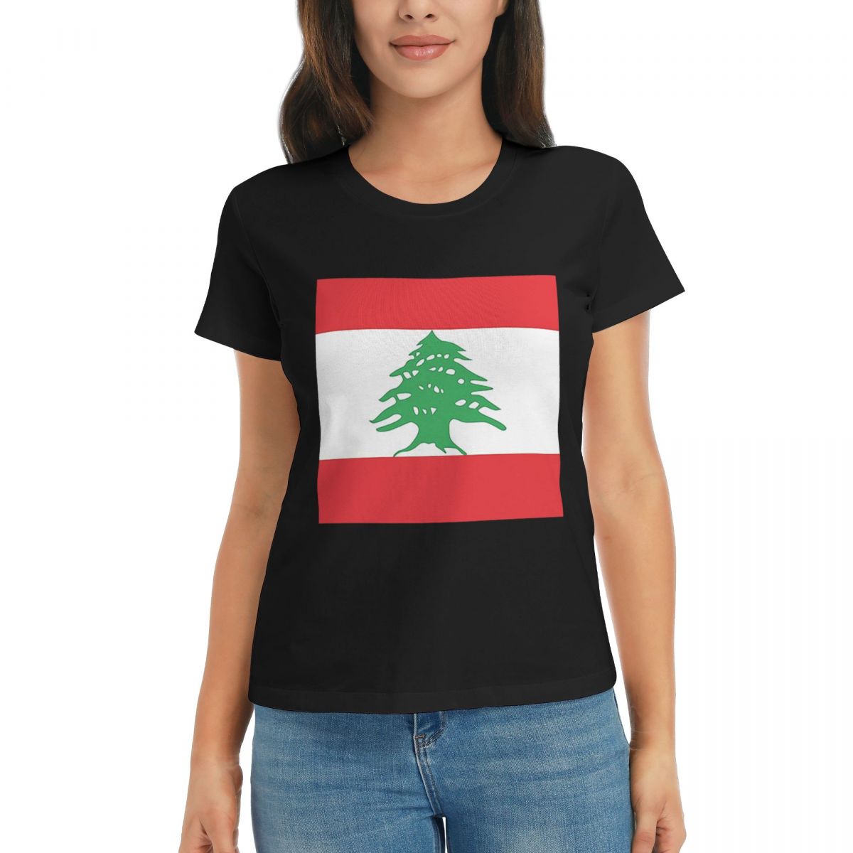 Women TShirt Flag Of Lebanon Summer Short Sleeve Tees Crew Neck Cotton T Shirts Clothes Tops Streetwear 4XL
Women TShirt Flag Of Lebanon Summer Short Sleeve Tees Crew Neck Cotton T Shirts Clothes Tops Streetwear 4XL