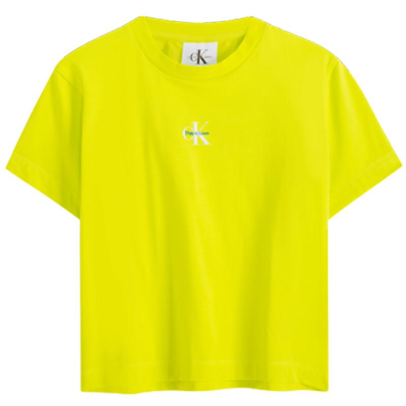 Calvin Klein Rainbow Series Commuter Print Short Sleeve T-Shirt Women Tops Fluorescent-Yellow J221607LRE XS
Calvin Klein Rainbow Series Commuter Print Short Sleeve T-Shirt Women Tops Fluorescent-Yellow J221607LRE XS
