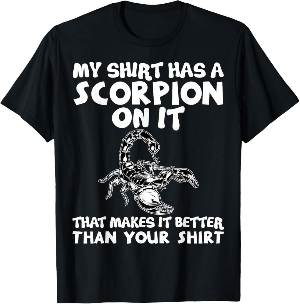 Scorpion Lover Saying Funny Gift Lover Men Women Kids T-Shirt Unisex T-Shirt XXXXL
Scorpion Lover Saying Funny Gift Lover Men Women Kids T-Shirt Unisex T-Shirt XXXXL
