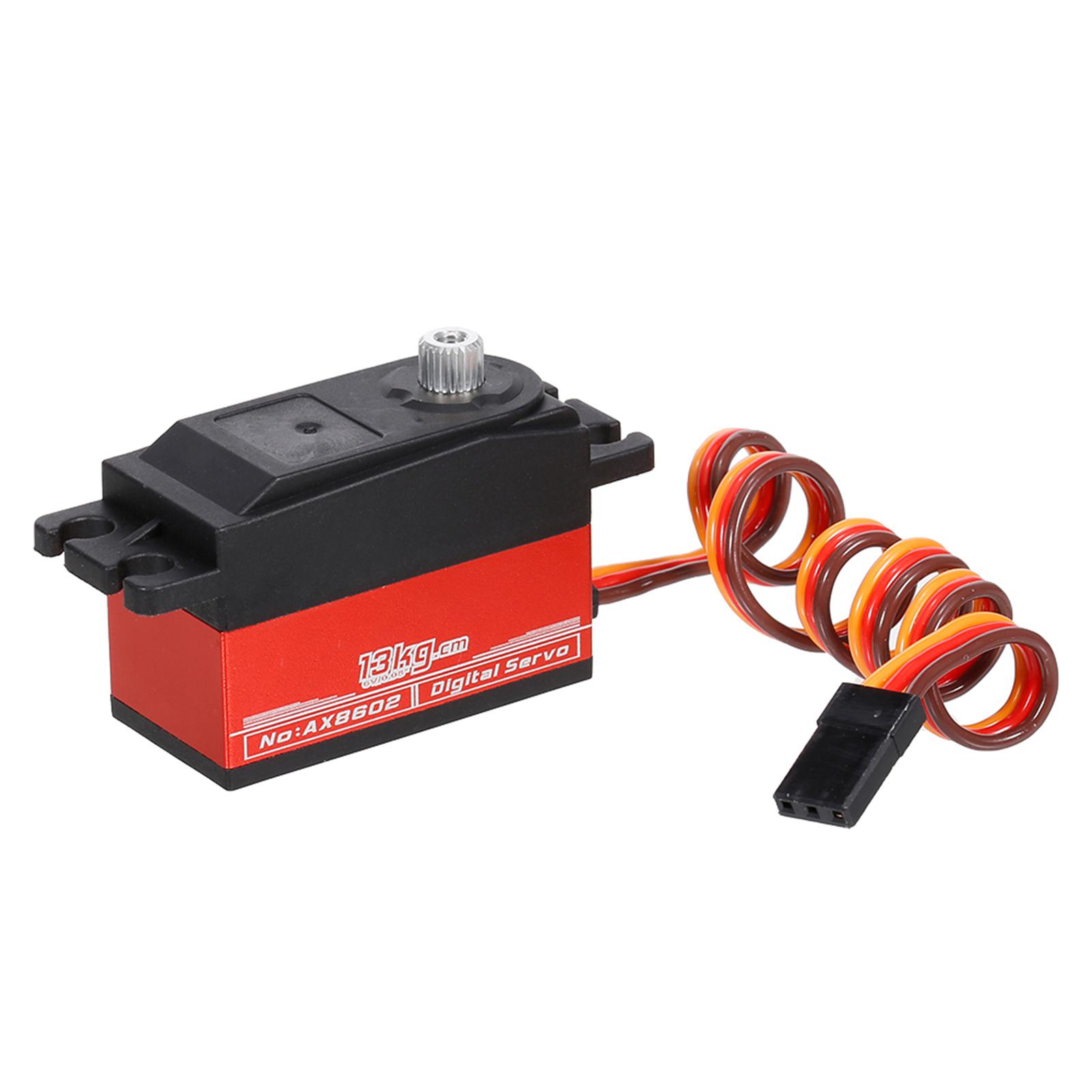13kg High Metal Gear Digital Servo for 1:10 or 1:8 RC Car, Boat, Airplane, Helicopter
13kg High Metal Gear Digital Servo for 1:10 or 1:8 RC Car, Boat, Airplane, Helicopter