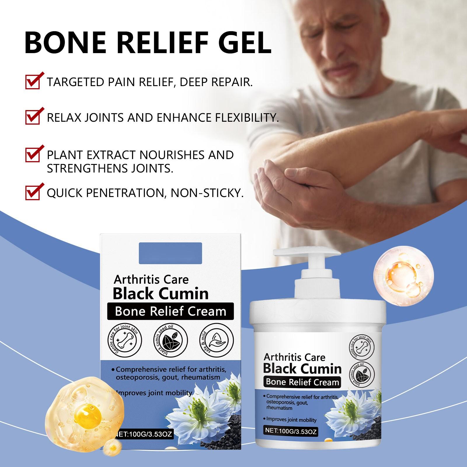 Joint Pain Relief Cream Nourishes Bones, Soothes Joints Of Hands And Feet, Relieves Joint Pain, Muscle Discomfort, And Uses Topical Massage Balm
Joint Pain Relief Cream Nourishes Bones, Soothes Joints Of Hands And Feet, Relieves Joint Pain, Muscle Discomfort, And Uses Topical Massage Balm