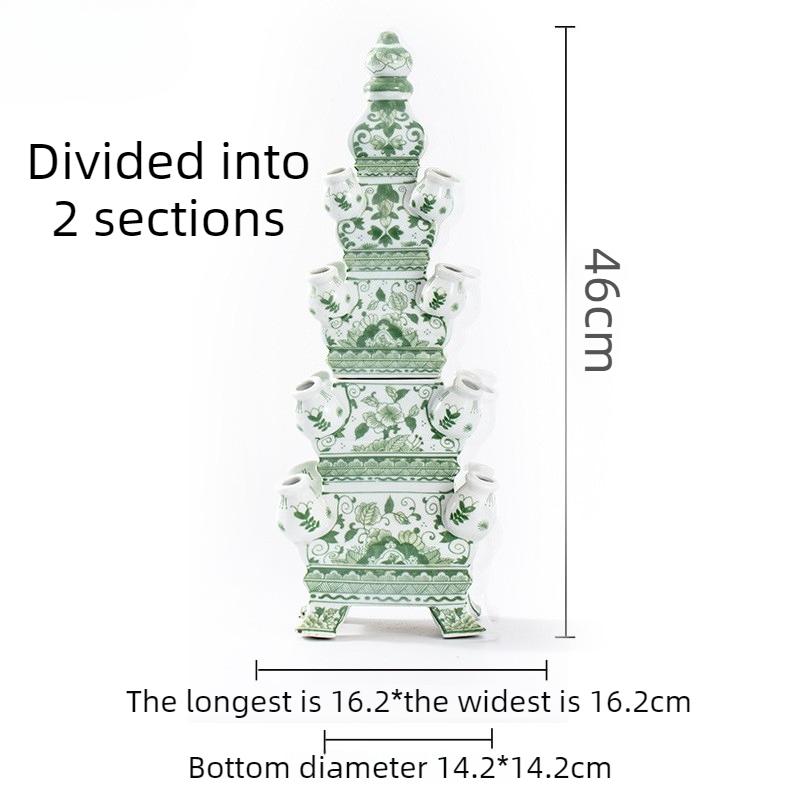 Modern Pagoda Vase Ceramic Vases Luxury Elegant Living Room Flower Bottle Aesthetic Decorative Flower Bottles Table Decorations зелёный
Modern Pagoda Vase Ceramic Vases Luxury Elegant Living Room Flower Bottle Aesthetic Decorative Flower Bottles Table Decorations зелёный