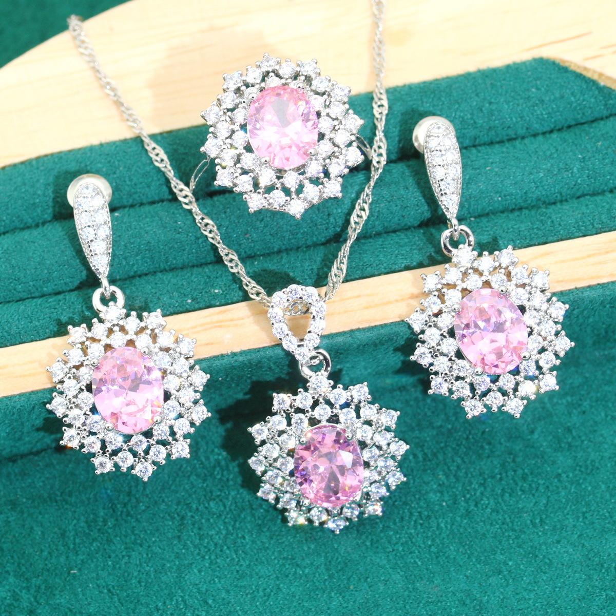 Взрывоопасные микро-инкрустированные ювелирные изделия Европа и США, бестселлер, комплект ювелирных изделий из ожерелья и серег с цирконием Size 10
Взрывоопасные микро-инкрустированные ювелирные изделия Европа и США, бестселлер, комплект ювелирных изделий из ожерелья и серег с цирконием Size 10