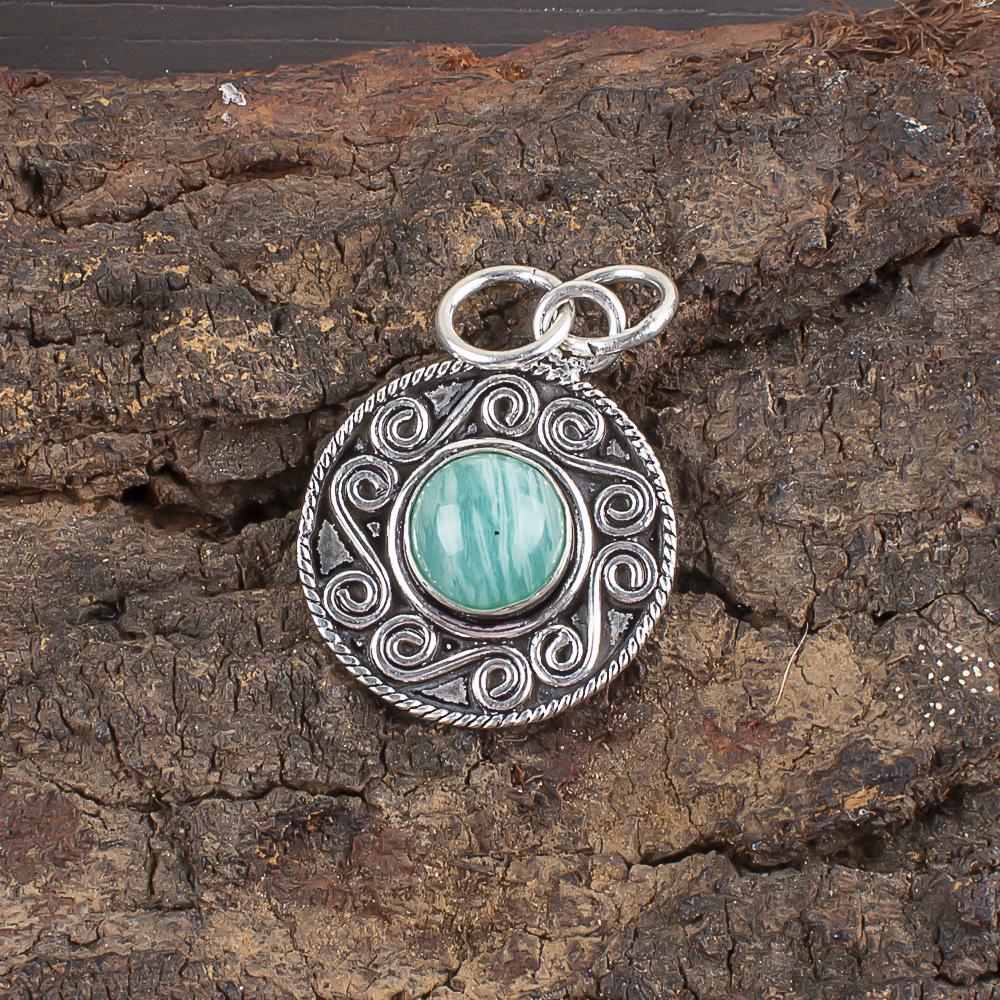 Amazonite Pendant, 925 Solid Sterling Silver Pendant Jewelry Handmade Bohemian Gemstone Jewelry, Attractive Amazonite Pendant For Gift 1.2 Inches
Amazonite Pendant, 925 Solid Sterling Silver Pendant Jewelry Handmade Bohemian Gemstone Jewelry, Attractive Amazonite Pendant For Gift 1.2 Inches