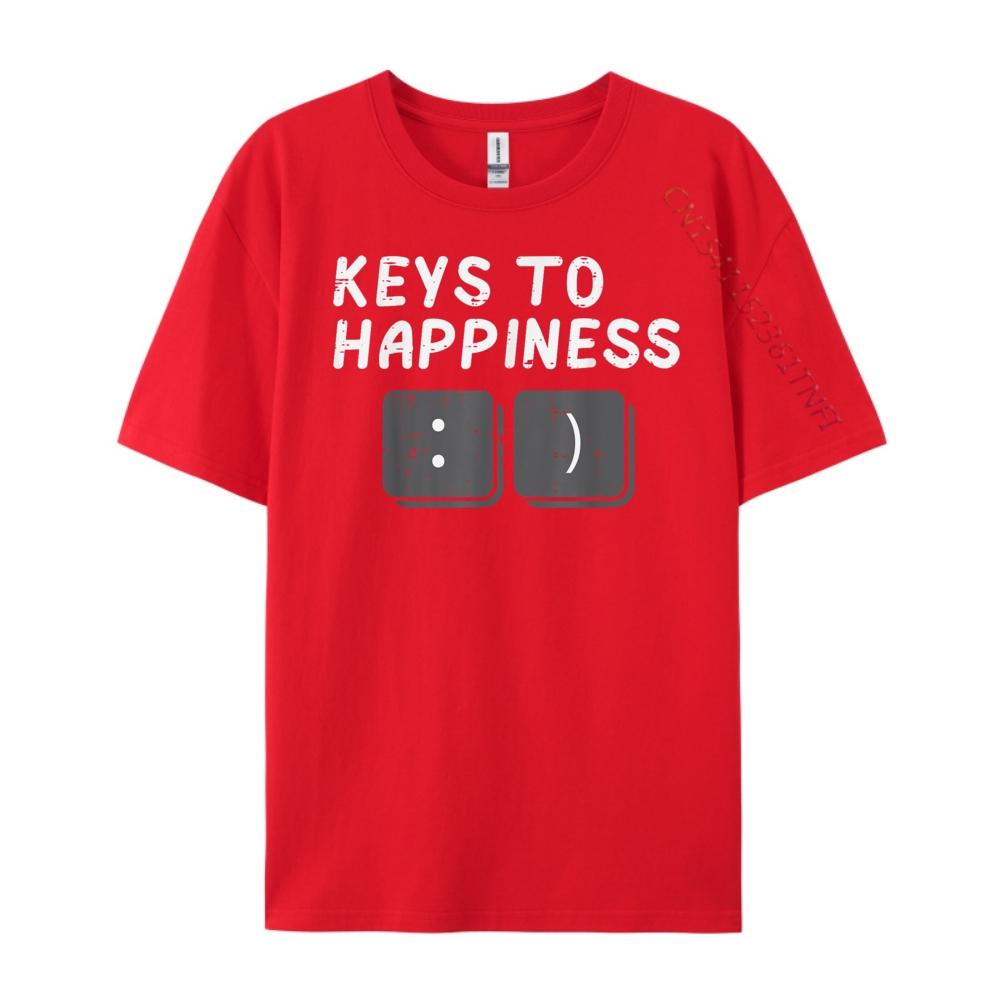 Keys To Happiness It Computer Tech Pun Women Graphic T Shirts Unisex Cotton Unisex Clothes S
Keys To Happiness It Computer Tech Pun Women Graphic T Shirts Unisex Cotton Unisex Clothes S