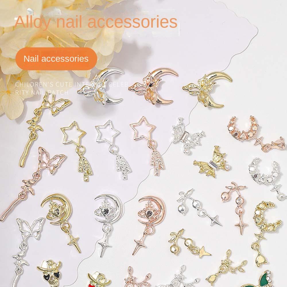 Nail Art Jewelry Moon Nail Accessories Zinc Zinc Alloy Nail Art Charms Butterfly Nail Rhinestones Girls
Nail Art Jewelry Moon Nail Accessories Zinc Zinc Alloy Nail Art Charms Butterfly Nail Rhinestones Girls
