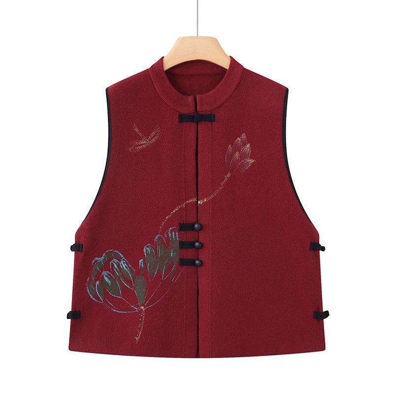 2026 Spring New Arrival Women s Embroidered Shawl Vest - Chinese Style 4XL червоний
2026 Spring New Arrival Women s Embroidered Shawl Vest - Chinese Style 4XL червоний
