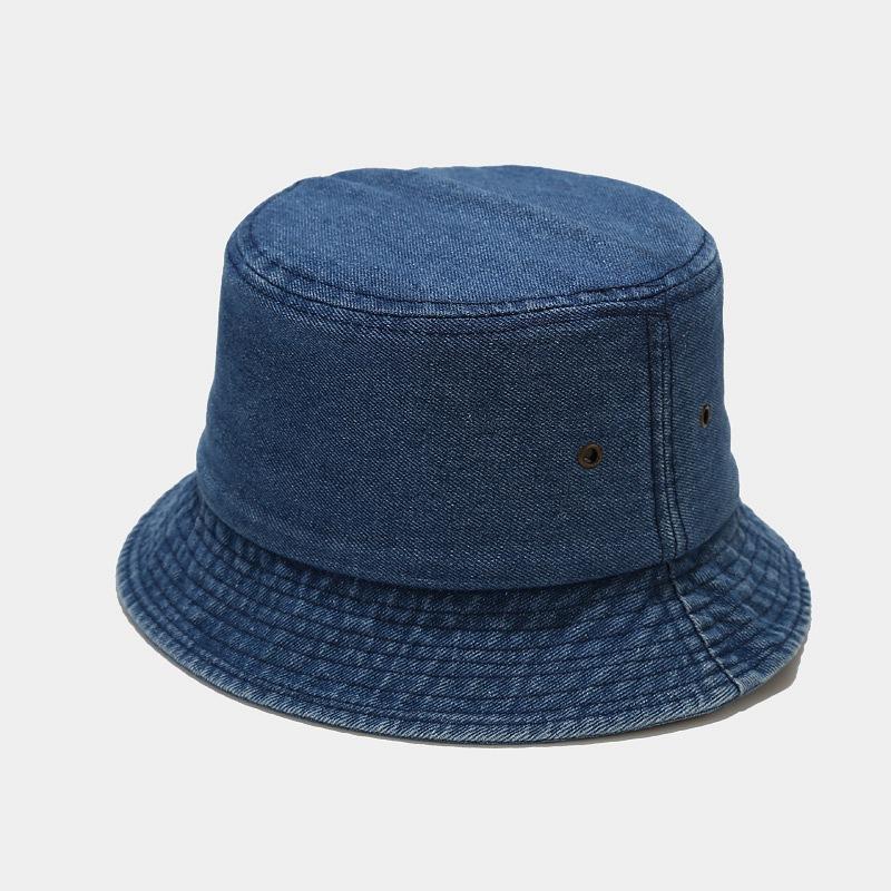 Solid Cotton Washed Denim Bucket Hats Unisex Bob Folding Fisherman Wide Brim Caps Hip Hop Gorros Men Women Panama Bucket Cap
Solid Cotton Washed Denim Bucket Hats Unisex Bob Folding Fisherman Wide Brim Caps Hip Hop Gorros Men Women Panama Bucket Cap