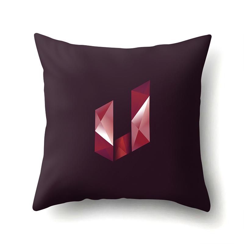 Polyester Pillow Cover 3D Abstract Bedside Car Waist 26 English Letters Printed Sofa Pillow Cover Premium Durable No pillow core
Polyester Pillow Cover 3D Abstract Bedside Car Waist 26 English Letters Printed Sofa Pillow Cover Premium Durable No pillow core