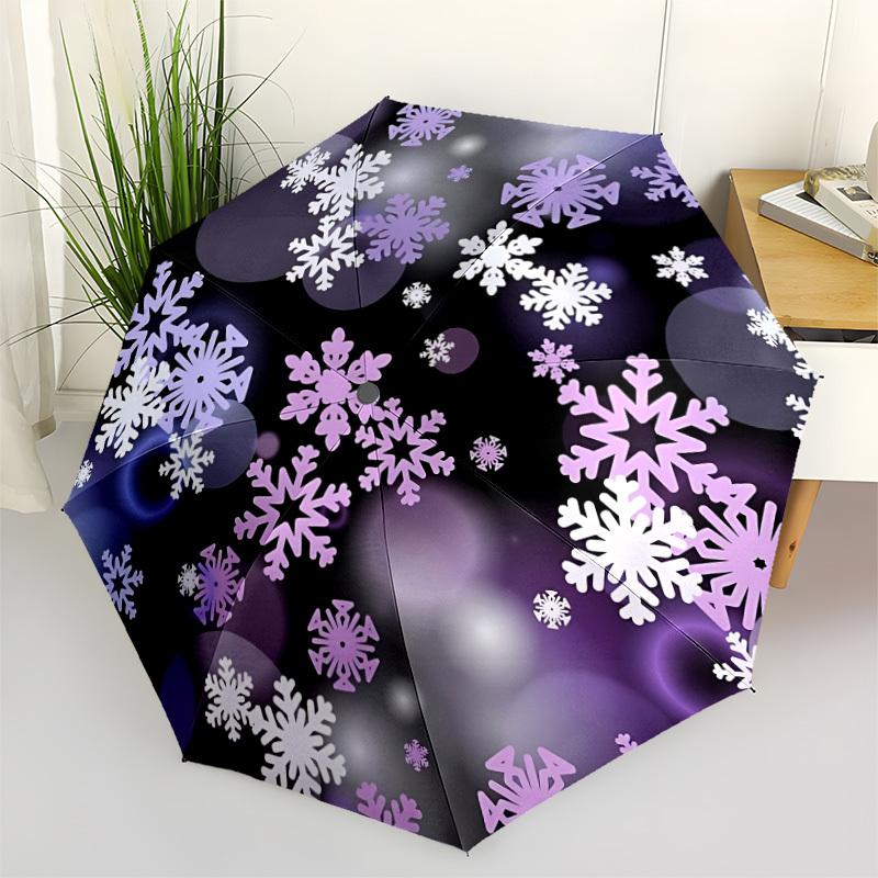 1pc Winter Snowflakes Automatic Opening/Closing Umbrella with Operation & Windproof Canopy - Folding Design, Holiday Gift yy260225180
1pc Winter Snowflakes Automatic Opening/Closing Umbrella with Operation & Windproof Canopy - Folding Design, Holiday Gift yy260225180