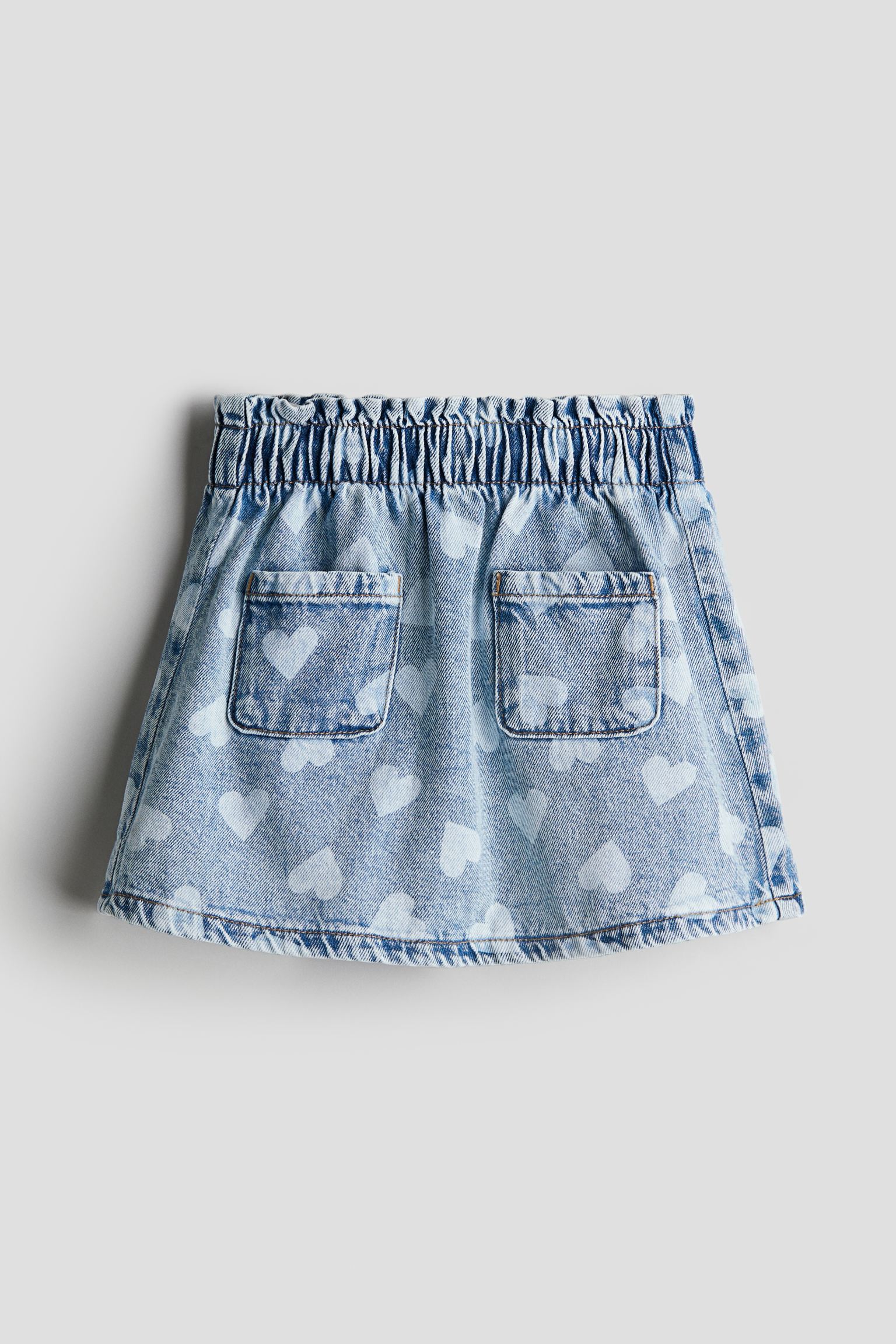 Джинсовая юбка из бумажного пакета 
Джинсовая юбка из бумажного пакета