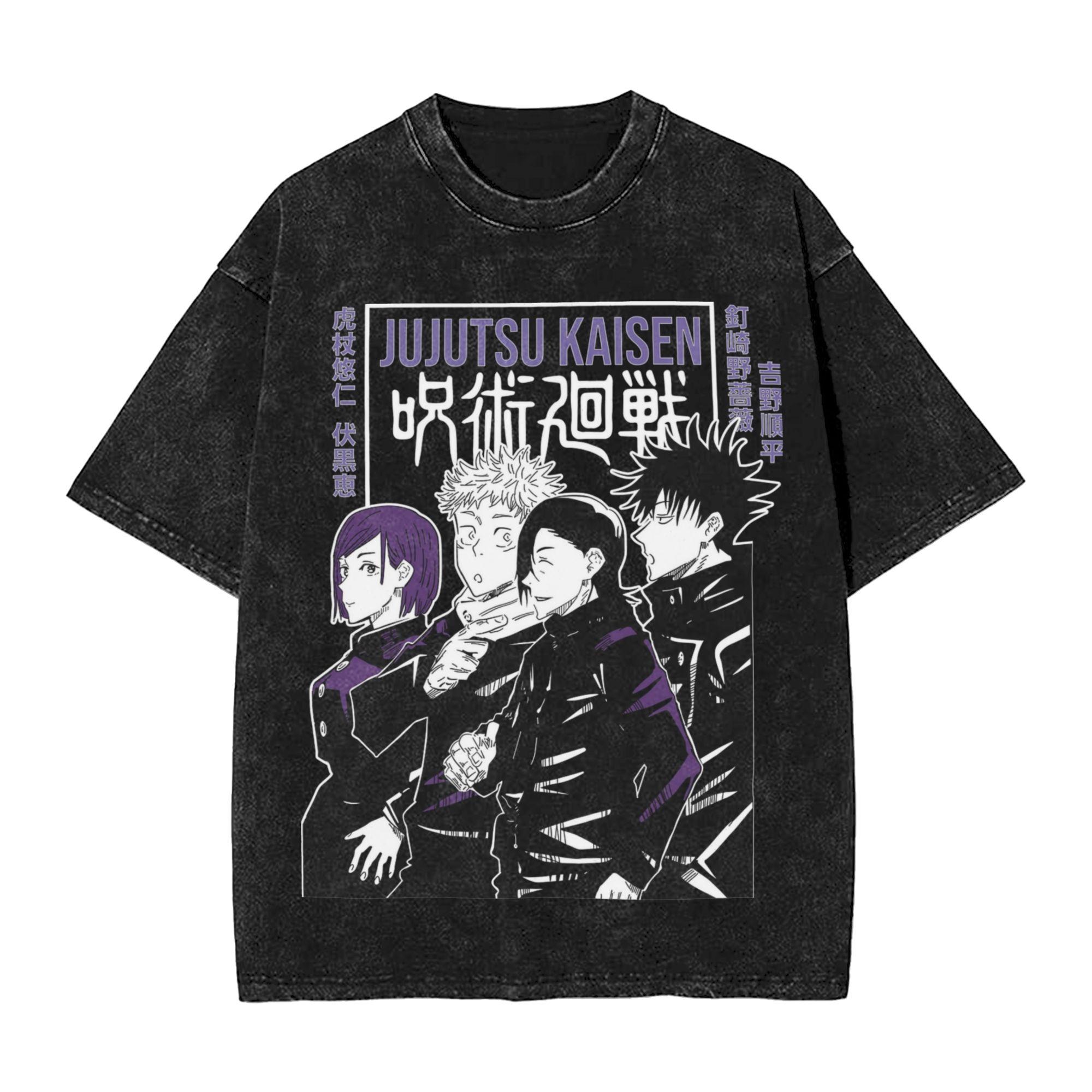 Студенты Аниме JJK Стиранная Футболка Streetwear Хип-Хоп Винтажные Футболки JJujutsu KKaisen Футболка Унисекс Женская Оверсайз С Принтом S
Студенты Аниме JJK Стиранная Футболка Streetwear Хип-Хоп Винтажные Футболки JJujutsu KKaisen Футболка Унисекс Женская Оверсайз С Принтом S