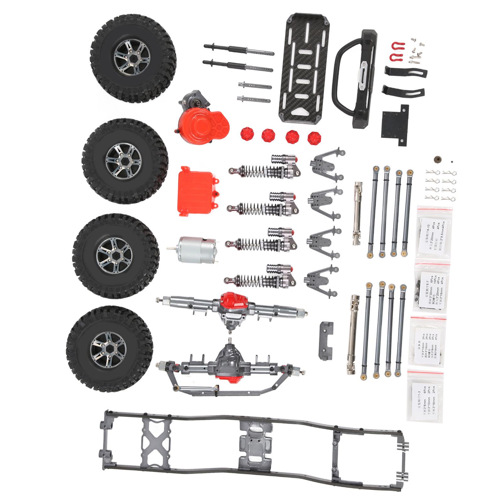 1/10 Simulation RC Climbing Car Frame Kit Full Metal Chassis Frame Kit for SCX10 RC Car
1/10 Simulation RC Climbing Car Frame Kit Full Metal Chassis Frame Kit for SCX10 RC Car