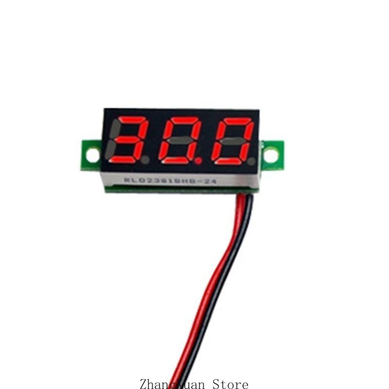 DC2.5V-30V Voltmeter 0.28 LED Digital Volt-Instrument Tool Tester Meter 3XUF 30v червоний
DC2.5V-30V Voltmeter 0.28 LED Digital Volt-Instrument Tool Tester Meter 3XUF 30v червоний