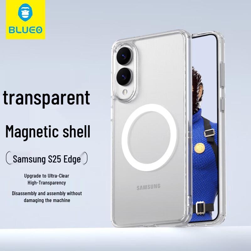 Samsung S25 Edge Clear Protective Case
Samsung S25 Edge Clear Protective Case