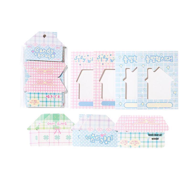 Sweet Home Series: Korean Style Cute Decorative White Card Pullout Leaflet
Sweet Home Series: Korean Style Cute Decorative White Card Pullout Leaflet