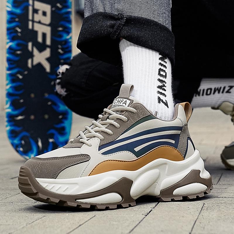 Winter new trendy versatile dad shoes lightweight thick-soled shock-absorbing retro sports shoes men s outdoor casual trendy shoes 36
Winter new trendy versatile dad shoes lightweight thick-soled shock-absorbing retro sports shoes men s outdoor casual trendy shoes 36