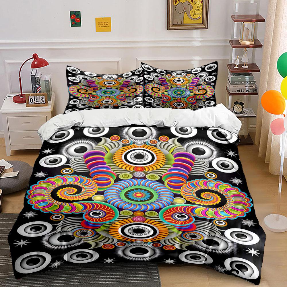 Colorful spirals and circles. Bedding sets Duvet cover sets Duvet covers Pillowcases(1 * Duvet Cover 2 * Pillowcases, without duvet insert) 135x200cm
Colorful spirals and circles. Bedding sets Duvet cover sets Duvet covers Pillowcases(1 * Duvet Cover 2 * Pillowcases, without duvet insert) 135x200cm
